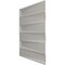 Ekena Millwork 19 5/8in. W x 19 5/8in. H Keyes EnduraWall Decorative 3D Wall Panel Covers 2.67 Sq. Ft. WP20X20KYGBW - alternate 2